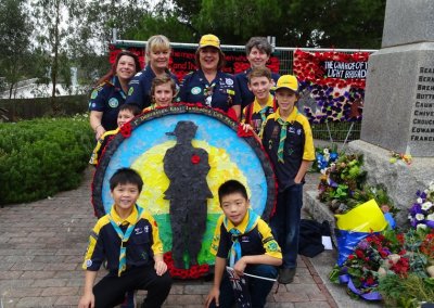 1st Doncaster East Scout Group ANZAC 2018