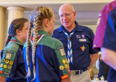 Chief Scout David Hurley Investiture