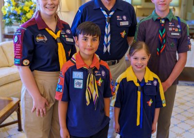 Chief Scout David Hurley Investiture