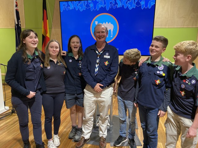 Mutant Camels With Chief Commissioner of Australia Phil Harrison