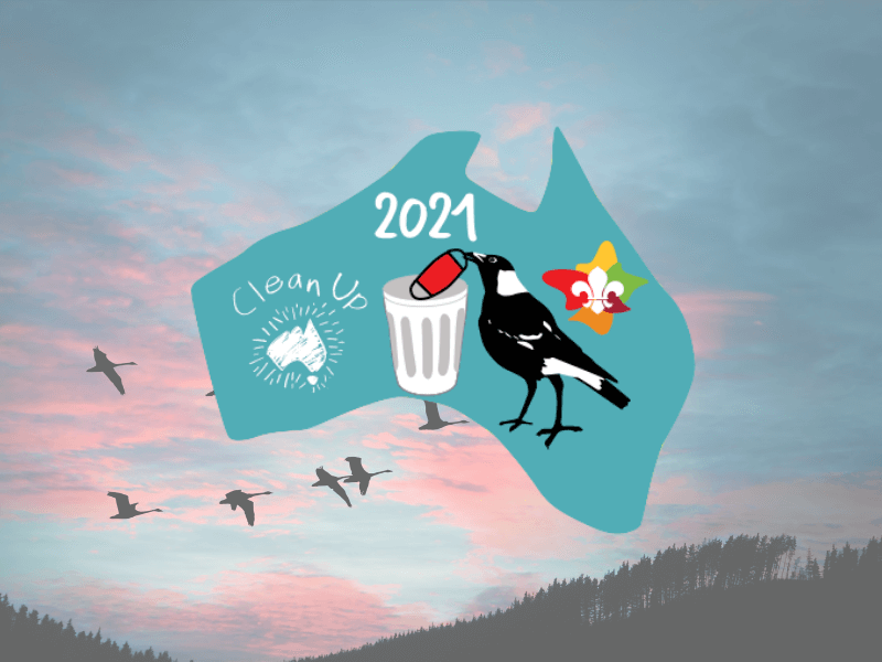 Clean Up Australia Day Badge 2021