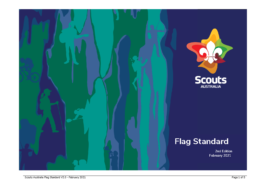 Scouts Australia Flag Standard V2.0 - February 2021