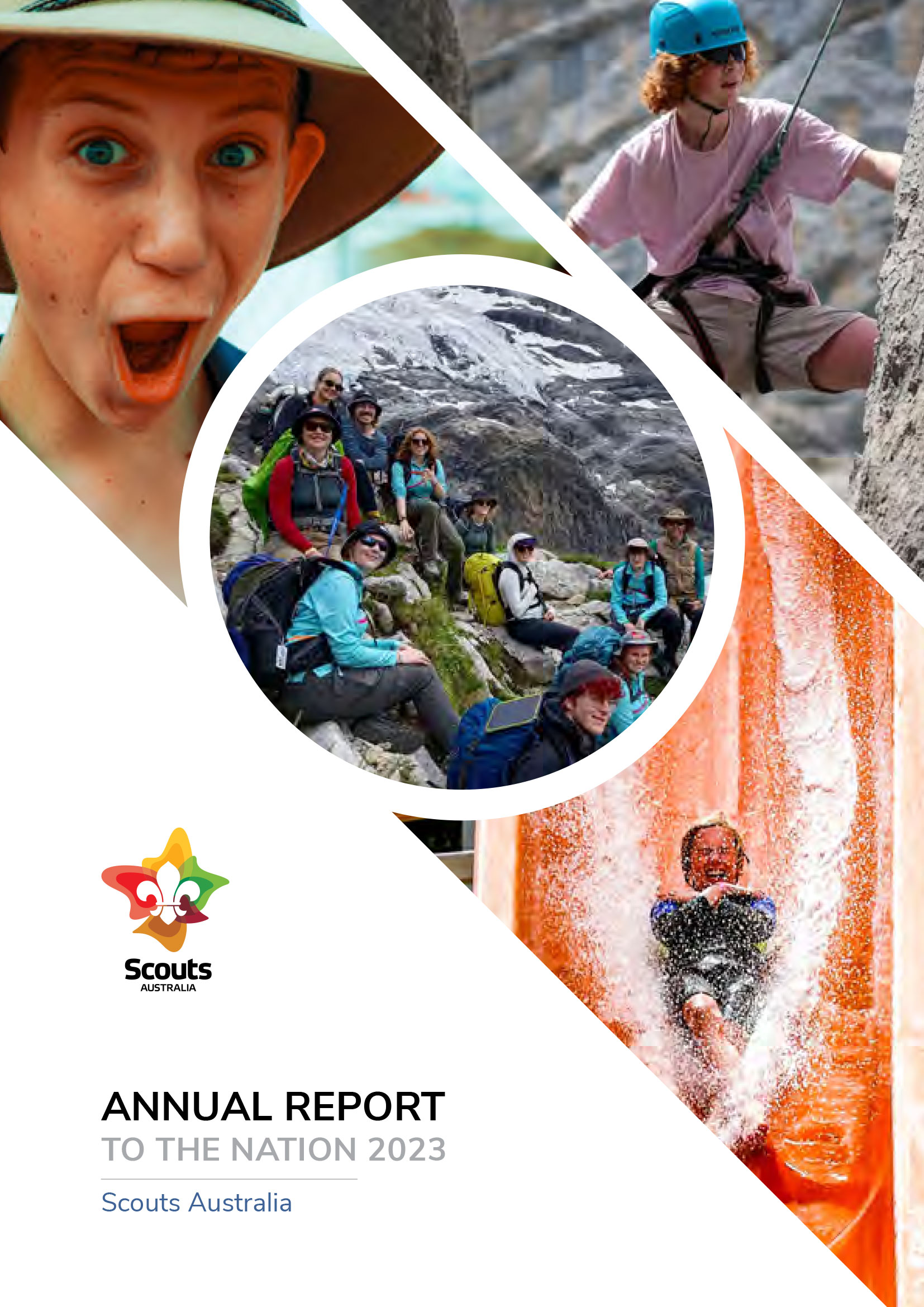 Scouts Australia Annual Report 2021 Cover Page