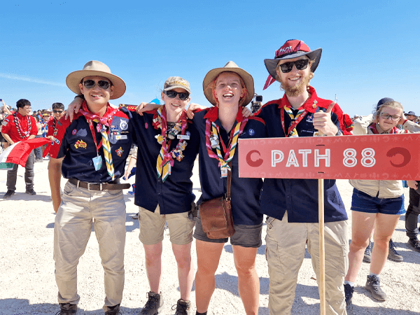 Rover Scouts at World Scout Moot