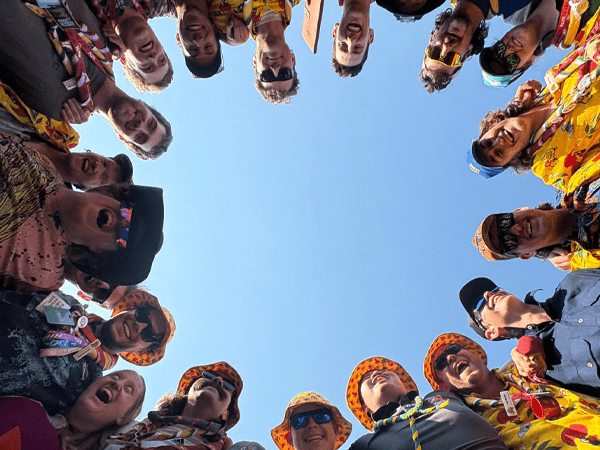 Rover Scouts at World Scout Moot