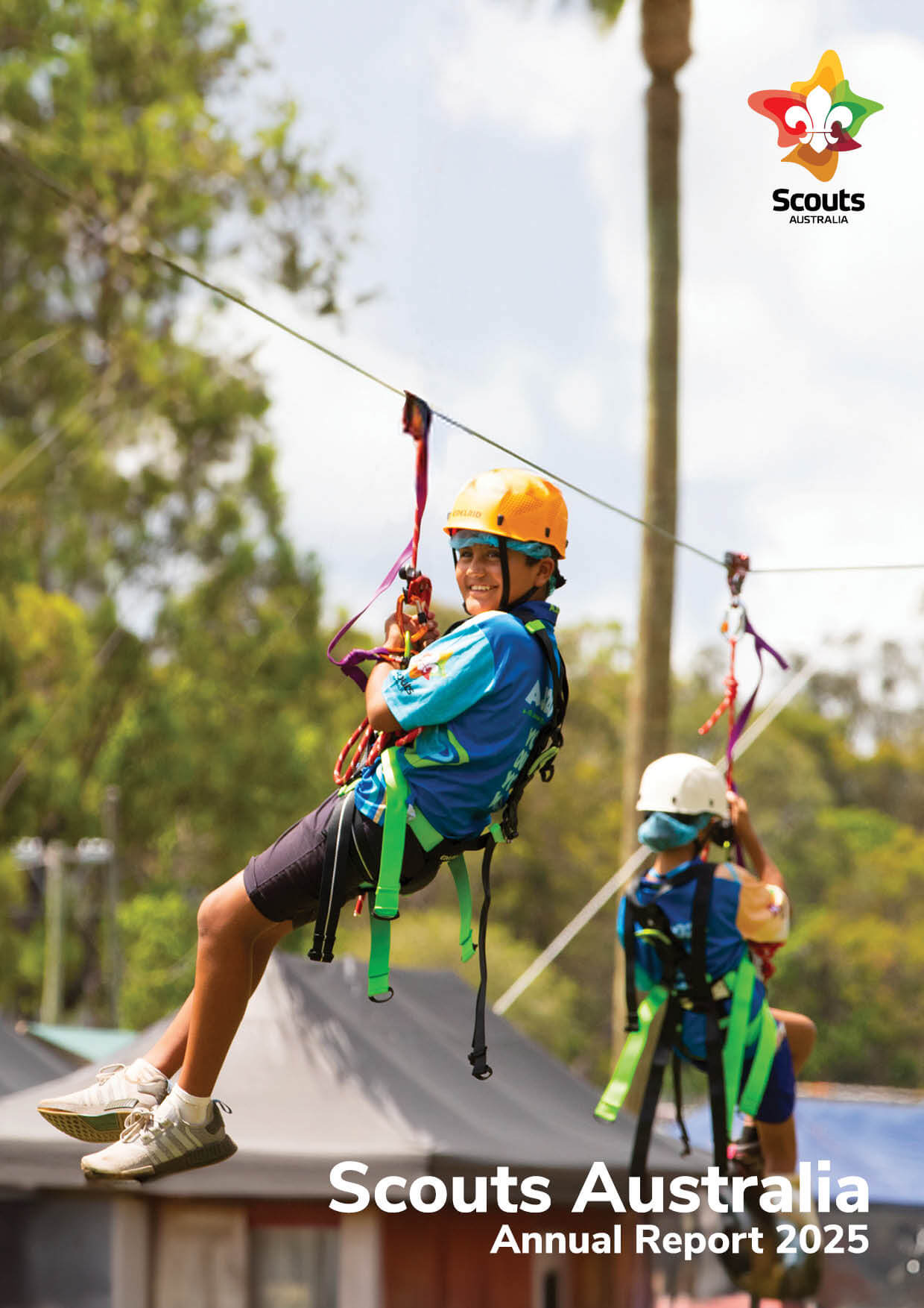 Scouts Australia Annual Report 2021 Cover Page