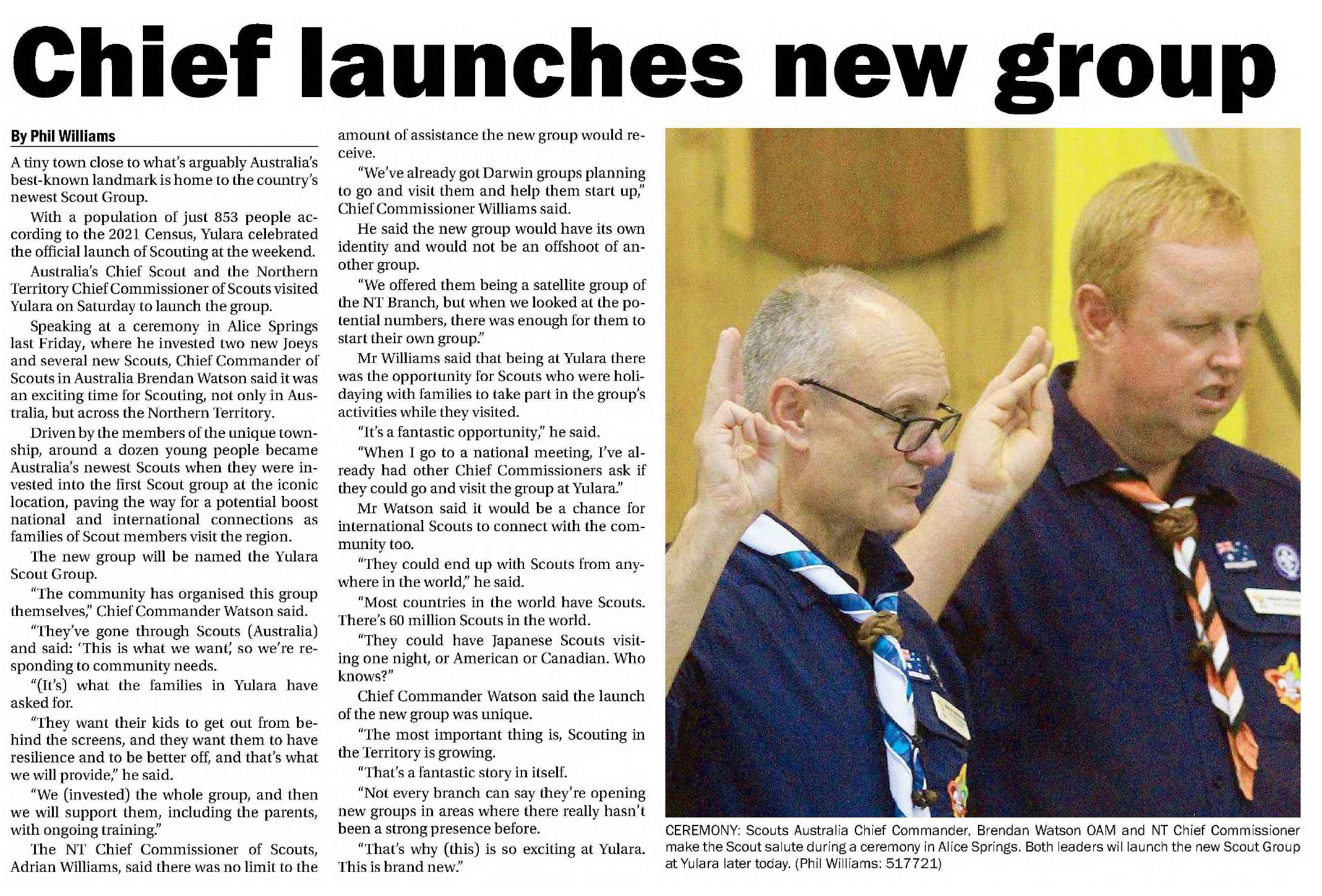 Evolving our Brand Centre Gazebo Brand Example