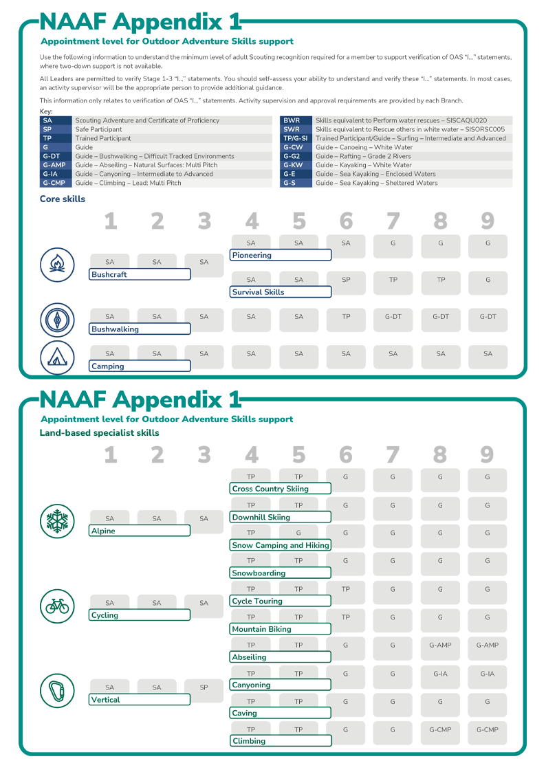 Adults in Scouting Standards Cover Page